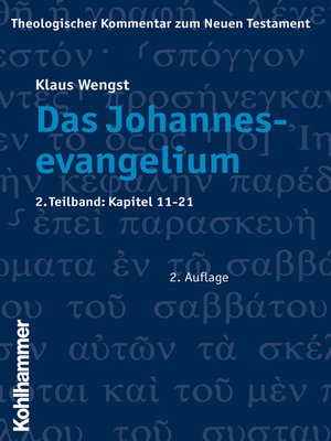 cover image of Das Johannesevangelium